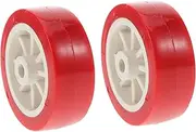2pcs Motorcycle Lift Table Caster Wheels Easy Maintenance Stable Support for Repair Metal Construction