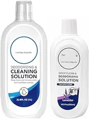 Floor Cleaning Solution 2-Pack Combo, 1L Original & 500mL Lavender Scent, Compatible with Tineco iFLOOR Series/FLOOR ONE/S3/S5/S6/S7 Series Wet Dry Vacuum Robot, Floor Cleaner Liquid Refill