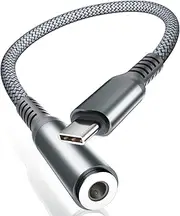 Basesailor iPhone 16 15 Headphone Aux Adapter,USB C to 3.5mm Audio Converter,Type C to Jack for Apple 15 Pro Max Plus,iPad 10 10th,Air 4 4th 5 5th Mini 6 6th 7 7th Generation,Galaxy,Google Pixel 9 8 7