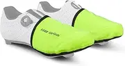 [GripGrab] Windproof Road Bike Toe Covers Cycling Overshoes Thermal Insulating Midseason Toewarmers Shoecaps Black Hi-Vis