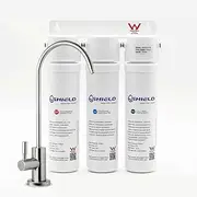 3-Stage Undersink Alkaline Water Filter System, Water Mark Certified, SUS304 Tap