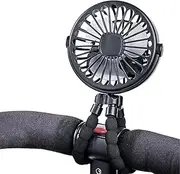 Toddler Fan, Portable Stroller Fan For Travel | Rotatable Toddler Stroller Clip | 360° Rotate Flexible Tripod HanTravel Stroller Clip Rotatable - 360° Rotate Mini Handheld Octopus