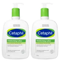 在飛比找PChome24h購物優惠-Cetaphil舒特膚 長效潤膚乳591ml (2入組)