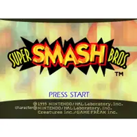 在飛比找蝦皮購物優惠-N64 任天堂64 任天堂明星大亂鬥 Super Smash