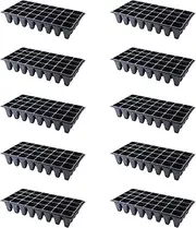 Stgfyxgs 10 Pieces Seed Kindergarten Start Shell PP Material Multifunctional 54x28cm for Grass, Microgreens Accessory, 32 Grids, as described