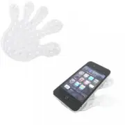 CLEAR DOUBLE SIDED SUCTION CUP HOLDER HAND SHAPE MOUNT STAND FOR for SMARTPHONES