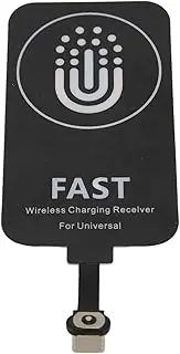 Type C Wireless Charging Receiver, Qi Wireless Charging Receiver Charging Adapter, USB C Qi Wireless Charging Receiver Module for All Type C Interface Mobile Phones