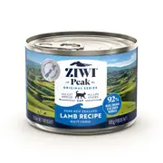 ZIWI Peak Wet Cat Food Lamb Recipe (12 x 185g cans)
