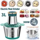 3L Electric Meat Grinder Blender Vegetable Food Processor Chopper Mincer Home AU