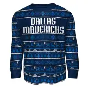 Outerstuff NBA Youth Boys Dallas Mavericks Wordmark Pajama Set
