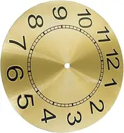 NULYLU DIY Clock Accessory Aluminum Roman Numeral Dial Wall Clock Replacement Elegant Design