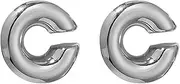 [CSIYANJRY99] Gold Ear Cuffs Earrings for Women Non Piercing Chunky Gold Earring Cuff 18k Gold Oversize Round Clip on Earrings