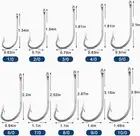 25 Stainless Hooks 34007SS O'Shaughnessy Tuna Mahi Ballyhoo Trolling Lure Pack