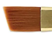 Creative Mark Qualita Golden Taklon Paint Brush - [Angular - Size 4]