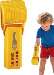 Handheld Sand Excavator for Kids – Excavator Arm Hand Digger Toy, Ergonomic Construction Shovel | Heavy Duty Beach Toy for Digging Snow, Dirt, Grip Strength Training Toy for Backyard Sandbox Play