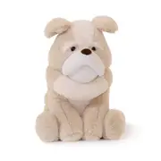 Boris Bulldog Soft Toy (Vegan Angora) 10"/ 26cm