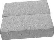 FUTUREORYY 2pcs Handmade Foam Bricks for Halloween Decor Realistic Fake Building Blocks for Movies Theater Props Scary Prank Trick Versatile Easy to Handle
