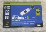 Cisco-Linksys WUSB54GC Compact Wireless-G USB Adapter