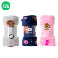 在飛比找蝦皮購物優惠-💕正版 LINE FRIENDS熊大毛毯 毯子 兒童毛毯 午