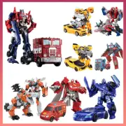 2IN1 Transformation Robot Toy Deformation Robot Car Boy Anime Model Transformati