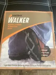 Yaktrax Walker Traction Cleats for Snow and Ice, Black,large NIB