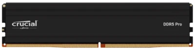 Crucial Pro 32GB DDR5- 5600 UDIMM Unbuffered On-die ECC CP32G56C46U5 Memory