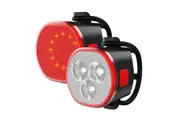 LED Rechargeable High Lumens Super Bright 4+6 Modes Bicycle Light For Night Riding