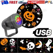 Halloween Projector Lights Pumpkins Ghosts Light Projector 16 Patterns Projector