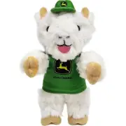 John Deere Goat Plush Toy for Dogs & Cats Dog Chew Toy with Squeaker Interactive