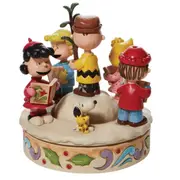 Peanuts by Jim Shore Charlie Brown and The Peanuts Gang Caroling