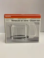 NIB VTG Krups Original Glass 10 Cup Carafe German Germany