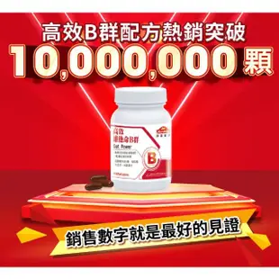 【Nutrimate 你滋美得】高效維他命B群3入組(共180顆)