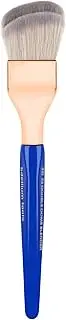 Bdellium Tools Professional Makeup Brush - Golden Triangle 951 Small Slanted Double Dome Blender - With All Vegan and Soft Synthetic Fibers, For Application & Blending (Blue, 1pc)