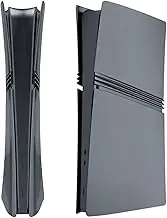 Hard Faceplate Plates Replacement for PS5 Pro Digital/Disc Edition Cover Side Panel Shell Grey (Digital Version)