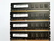 32GB 4x8GB DDR3-1333MHz PC3-10600 240pin DIMM Desktop Memory Non-Ecc kit Intel