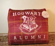 Harry Potter Wizarding World Squishy Throw Pillow 14" x 14" NWT