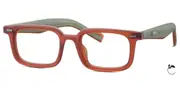 Mini 743038 80 Men's Glasses Brown Size 49 - Private Health Rebate - Blue Light Block Available