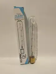 ABCO130 20 Watt T6 1/2 Incandescent Light Bulb 1995 Vintage Made in Korea Tested