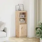 vidaXL Highboard 37x34x110 cm Solid Wood Pine HEE