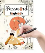 Password Notebook - Website Recording Notebook,Website Address Recording Journal, Portable Internet Password Book for Seniors