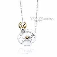 在飛比找Yahoo奇摩購物中心優惠-Tiffany&Co.花朵與瓢蟲協奏曲18K黃金+925純銀