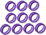 Hair Scissors Shear Inserts 10 Pack of Silicone Finger Protector Rings Thumb Inserts Protector for Pet Grooming Shears