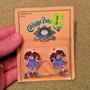 1983 Cabbage Patch Kids Barrettes NIB NOS Unpunched Rare Collectible Dolls Toys