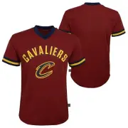 Outerstuff NBA Boys Youth (8-20) Cleveland Cavaliers Mesh Fashion T-Shirt, Wine