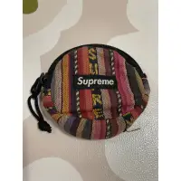 在飛比找蝦皮購物優惠-二手 Supreme Woven Stripe Coin P