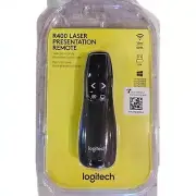 Logitech R400 Laser Presentation Remote - Black (910-001354) New In Box