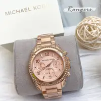 在飛比找蝦皮商城精選優惠-[現貨] MICHAEL KORS MK 女用 鑲鑽錶框 三