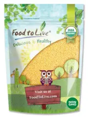 Organic Millet Grain 1 Pound Gluten Free Nutritious Versatile Quick Cooking