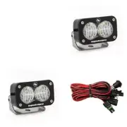 Baja Designs S2 Pro Dual LED Auxiliary Light Pod Wide Cornering - Clear