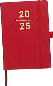 Operitacx Academic Planner Notebook Multi Function Daily Use Monthly Planner Classic Minimalist Design Material for Students Travelers and Professionals